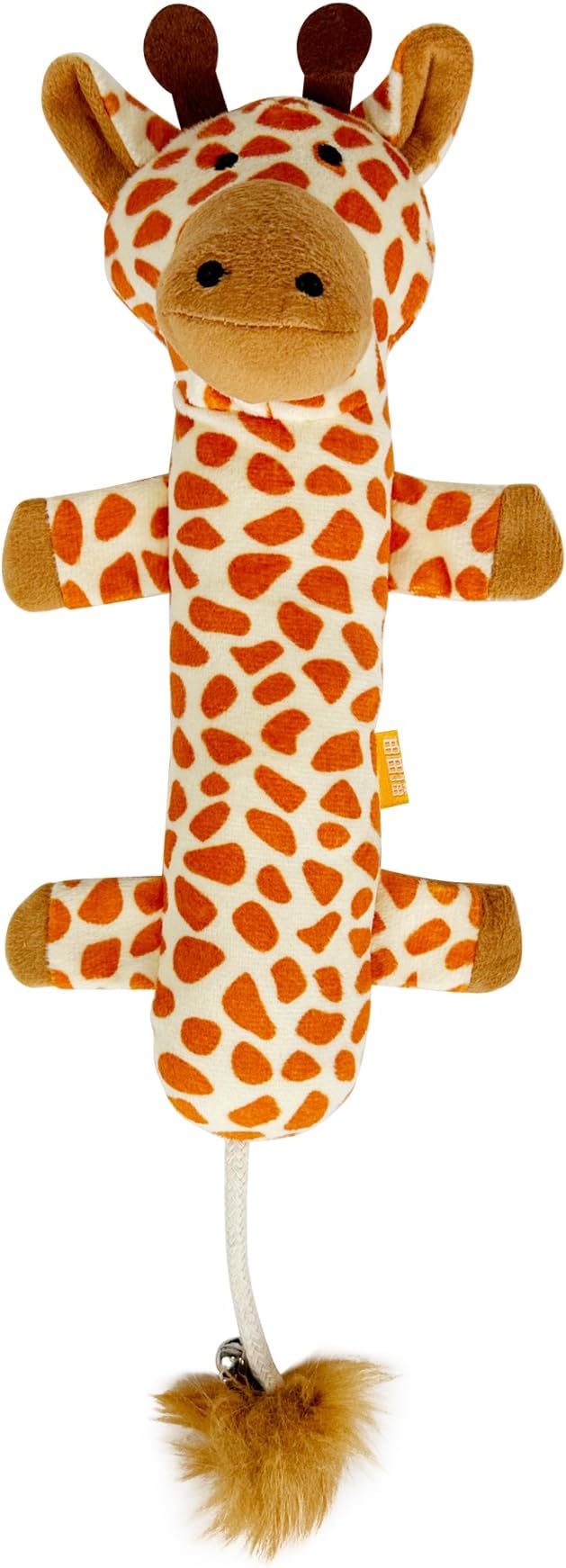 Catnip Silvervine Matatabi Pillow for Cats & Kittens,Cat Kicker Toy,Crinkle Sound Toy,Large Size Cat Pillow Soothing Plush Cat Toy (Giraffe).