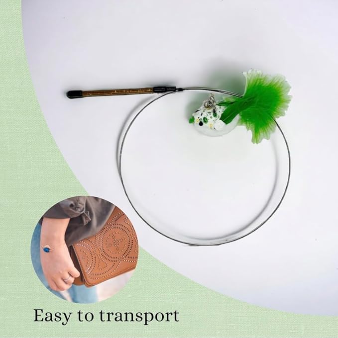 MYSWEETPET Bird cat Toy, cat Toys, cat Toy, Interactive cat Toy, Hanging cat Toy, cat Toys Interactive, Moving cat Toy, Interactive Kitten Toys, Toys for Cats,cat Toy with Feathers