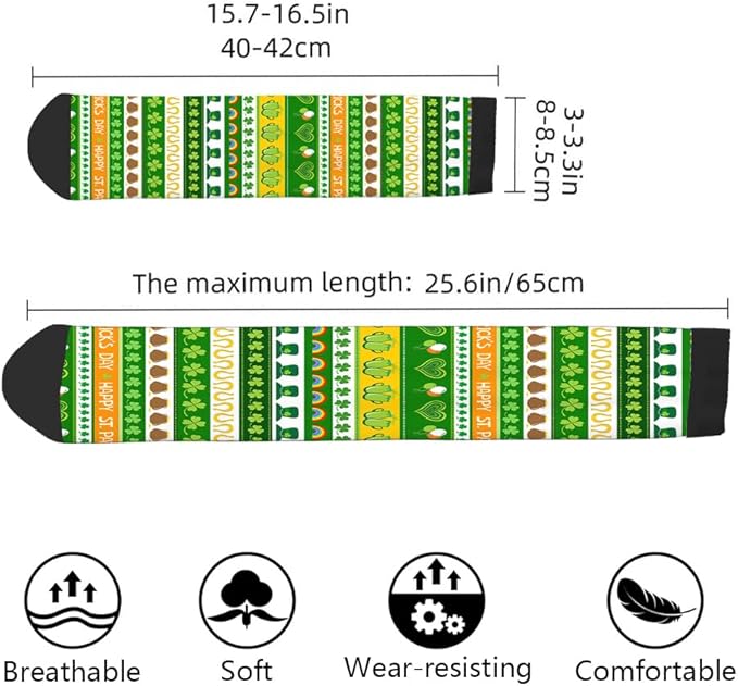 AOYEGO Volleyball Funny Socks Water Polo Balls Iridescent Novelty Casual Crew Socks Contrast Color Design for Women Men Gift