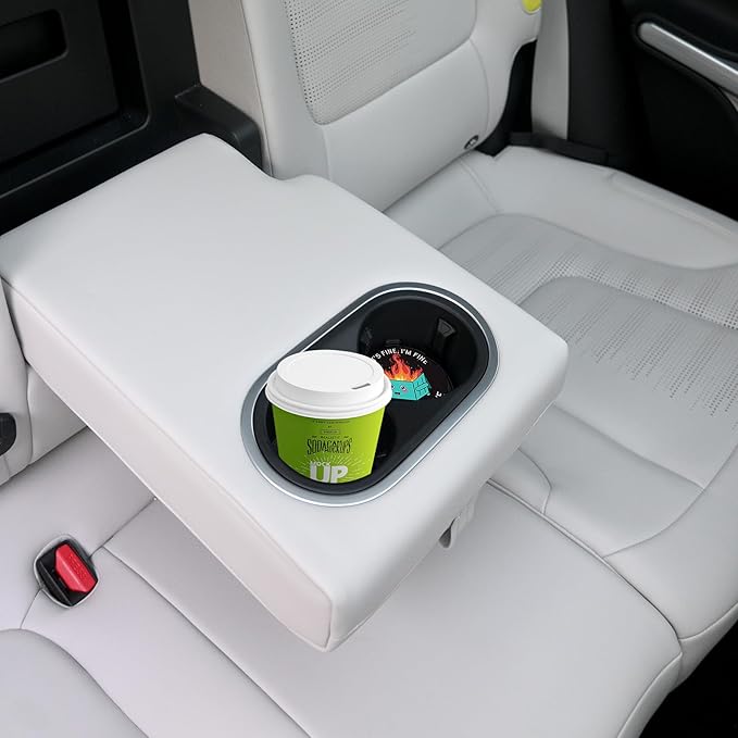 Car Coasters for Drinks Absorbent,2 Pack Cup Holders,2.56" Ceramic Stone & Non-Scratch Cork Base Coasters,Auto Accessories for Women & Men,Fire Dumpster It's Fine I'm FineEvervthing