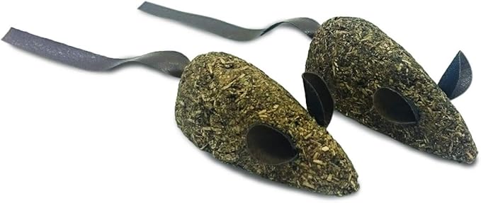 Ethical 100-Percent Catnip Candy Mice Cat Toy, 2-Pack