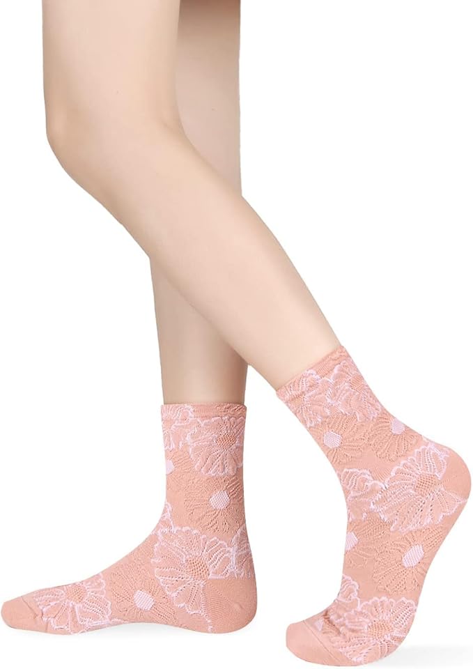 Benefeet Sox Womens Novelty Funny Crew Socks Girls Cute Animal Colorful Floral Patterned Silly Funky Casual Cotton Socks