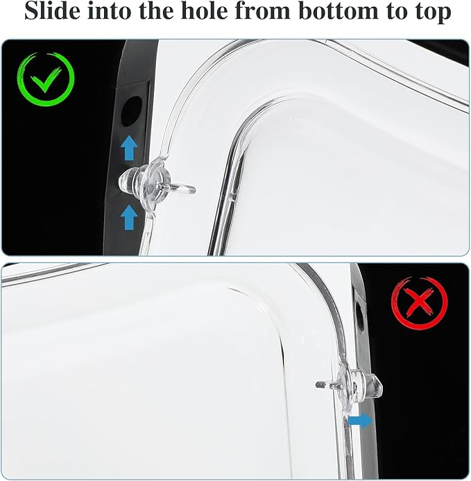 Bolux Foldable Cat Litter Box with Lid, Extra Large Litter Box with Cat Litter Scoop, Drawer Type Cat Litter Pan Easy to Scoop & Low Tracking (Black XL)