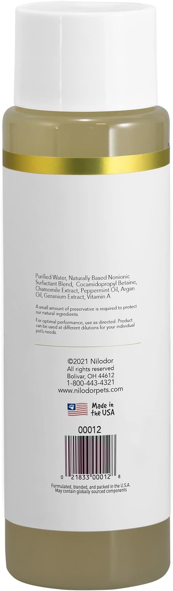 Bobbi Panter Dazzling Dog Shampoo for Moisture and Shine, Naturally Derived Ingredients, Tear-Free, Salt-Free, Paraben-Free, pH-Balanced, 20:1 Concentrated Formula, Argan Oil, Chamomile Scent, 13 oz.