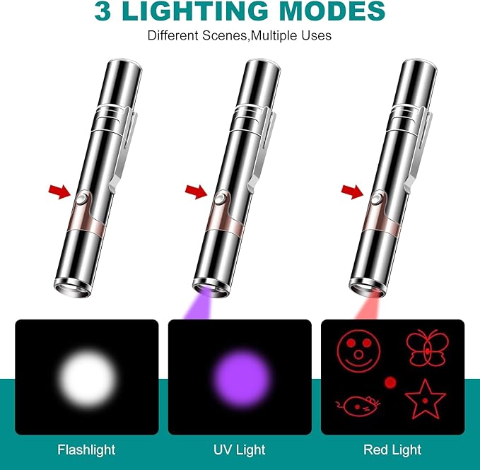 Cowjag Laser Pointer, Cat Birds Toy Pointer for Indoor, Cat Mouse Toys Wand Light Pet Interactive Toys to Keep Cat Busy, for Kitten Cat Dog Chase Play