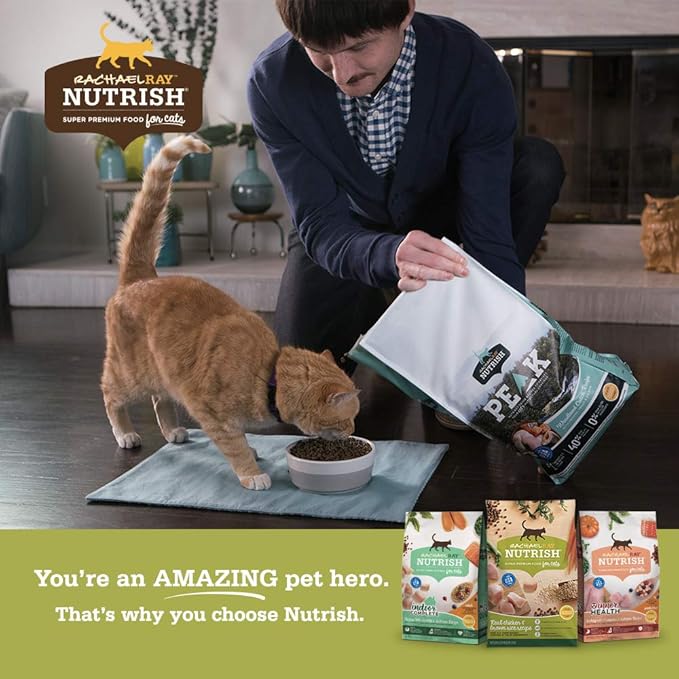 Rachael Ray Nutrish Natural Wet Cat Food with Added Vitamins, Minerals & Taurine, Chicken & Shrimp Pawttenesca Recipe, 2.8 Ounce Cup (Pack of 12), Grain Free
