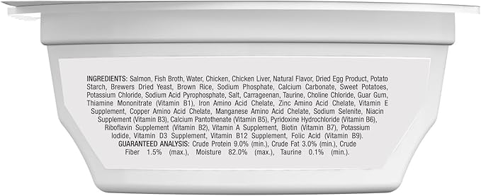 Blue Buffalo Tastefuls Savory Singles Natural Wet Cat Food in Gravy, 2.6-oz. Twin-Pack Tray, Salmon Entreé (24 Count)