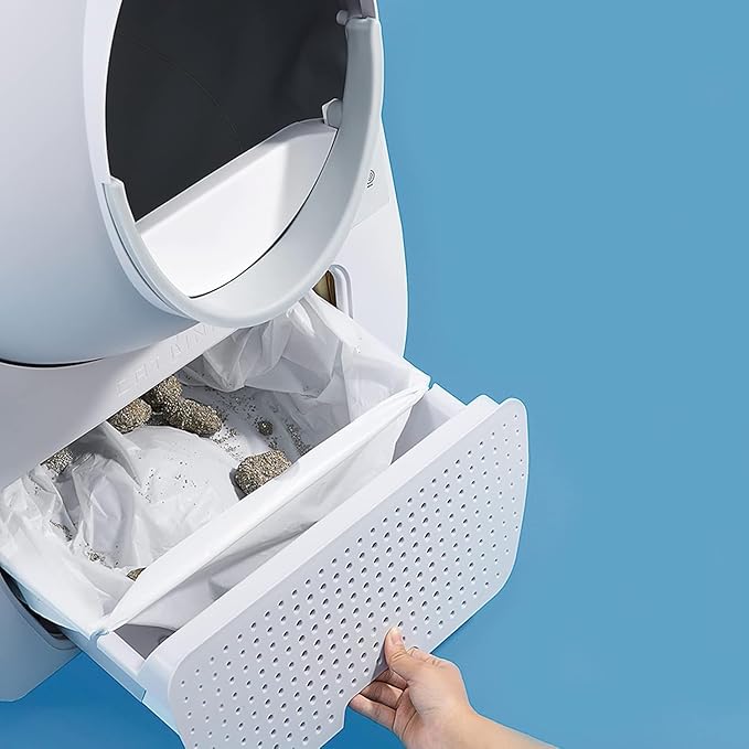 40 Pack CATLINK Trash Bags, for Automatic Cat Litter Box for SCOOPER YOUNG & SCOOPER LUXURY PRO Not Suitable for SCOOPER SE