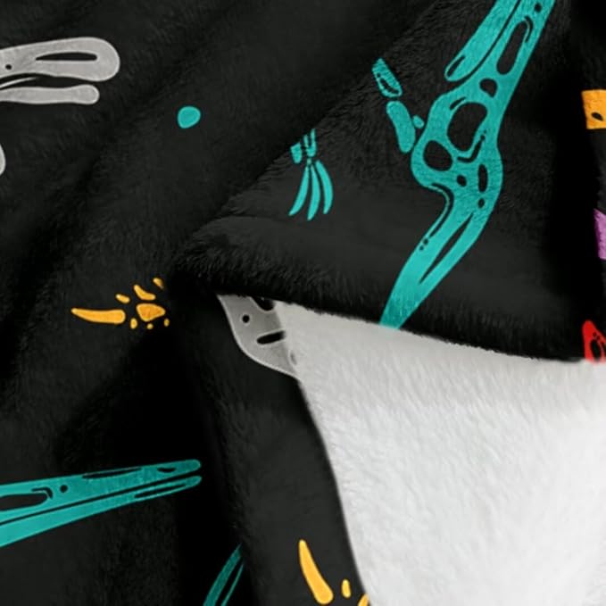 Dinosaur Blanket for Kids Boys Teens Toddler Soft Fuzzy Flannel Animal Throw Blanket for Adults Plush Dinosaur Christmas Birthday Gifts,50"x60"