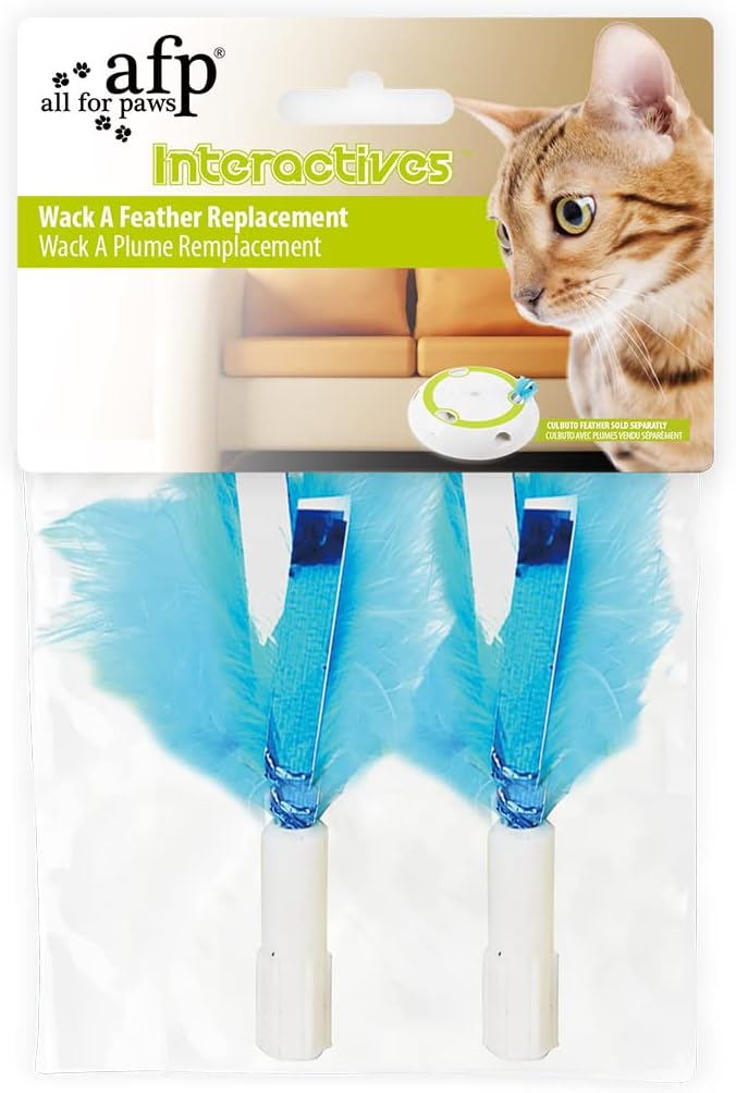 ALL FOR PAWS Whack a mole cat Toy cat Whack a mole Mouse Toy Replacements Cat Fun Playing Toy, Re-Fill - 6 Pack