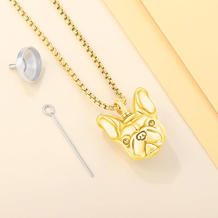 Aniu Cremation Jewelry for Ashes S925 Sterling Silver Urn Necklace Memorial Necklace for Human Ashes of Loved Ones Keepsake Pendant for Men Women