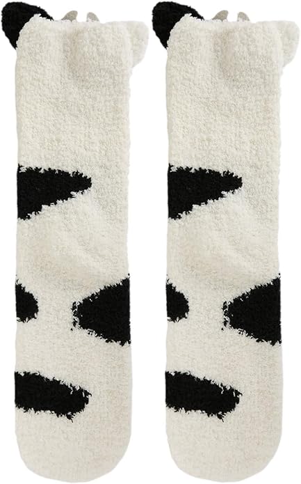 Benefeet Sox Cute Fuzzy Socks for Women Girls Fluffy Warm Cozy Novelty Slipper Socks Funny Animal Plush Sleeping Socks