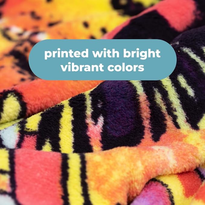 Dawhud Direct Dean Russo Confident Cat Fleece Blanket - 50x60-Inch Soft Plush Throw for Bed, Couch, or Travel - Cozy Cat Blanket for Women, Men, and Kids - Thoughtful Gift for Cat Lovers