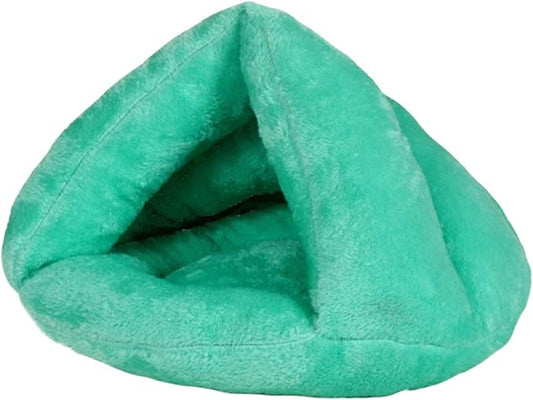 Pet Tent Cave Bed for Small Medium Puppies Kitty Dogs Cats Pets Sleeping Bag Thick Fleece Warm Soft Dog Bed Cuddler Burrow House Hole Igloo Nest Cozy Bed for Cat Puppy