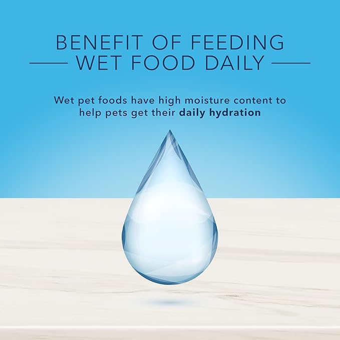 Blue Buffalo True Solutions Fab Feline Natural Wet Food for Adult Indoor Cats, Chicken, 3-oz Cans (24 Count)