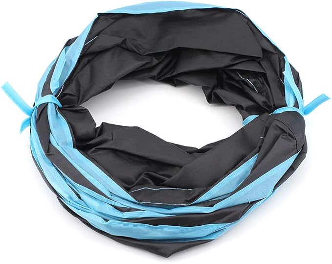 Bemodst Cat Tunnel for Indoor Cats, 2 Way/3 Way/4 Way/5 Way Cat Tubes and Tunnels Collapsible S-Shape Small Animal Tubes Kitty Tunnels Interactive Maze Cat Toy for Kitten Rabbit Ferret - 2-Way