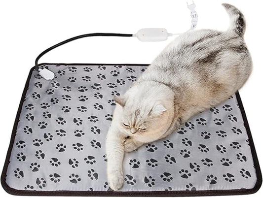 La La Pet® Mat for Dog and Cat Constant Electric Heating Temperature Warming Pad Cushion Bed Mat for Pet,Paws
