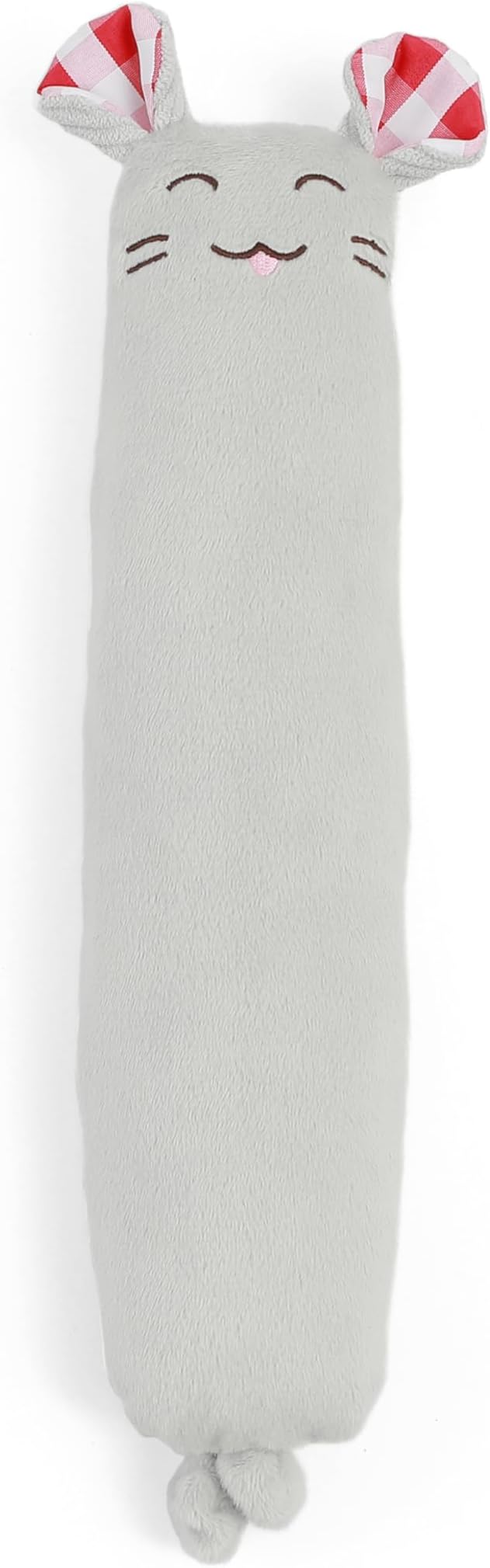 Hepper Plush Mouse Kicker Toy - Catnip Interactive Cat Toy with Bell- Durable Cat Toys for Kicking & Wrestling- Large Cat Toy for Indoor Cats Filled with Catnip- Perfect Pet Gifts for Cats