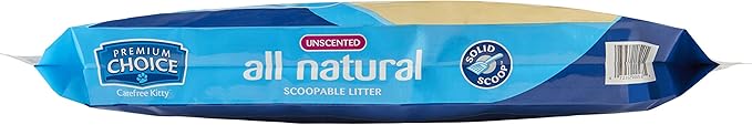 Carefree Kitty Unscented All-Natural Clumping Cat Litter - 50lb Bag