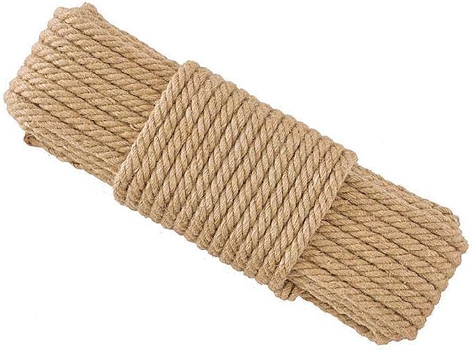 Aoneky Replacement Cat Scratching Post Sisal Rope - Hemp Rope for Cat Tree and Tower