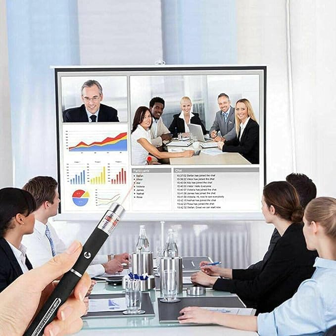 Cats Toys USB Rechargeable Pet Interactive Toys with Purple Pointer Remotes for Indoor Classroom Interactive Teaching (Purple, USB 1 Pack)