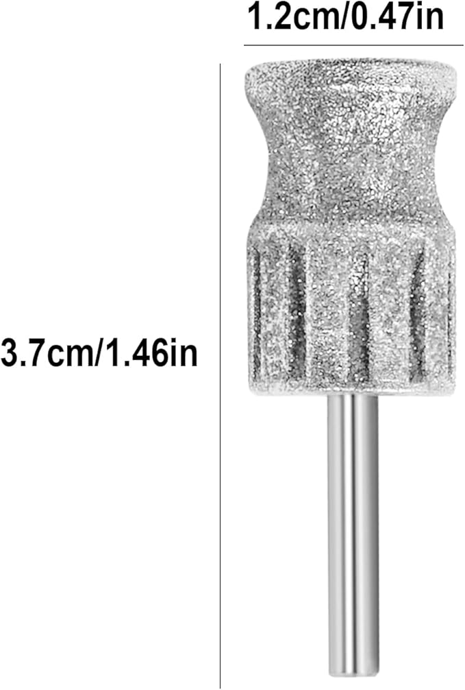 Diamond Nail Grinder for Dremel, Diamond Bits for Dogs, Dog Nail Grinder as Dremel Accessories, Dog Toenail Grinder for Animals Nail Care & Home Grinder Tools, FlahsC