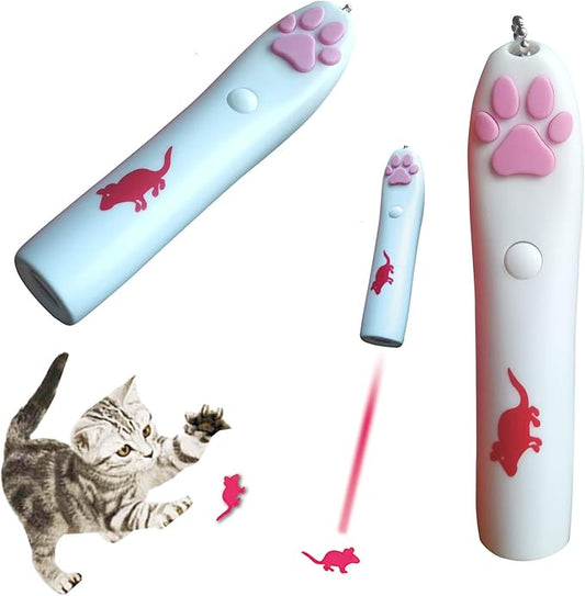 Winod Dog Cat Interactive Play Training Toy with Vivid Mouse Pattern, Electronic Toys for Stimulating Exercise for Cats