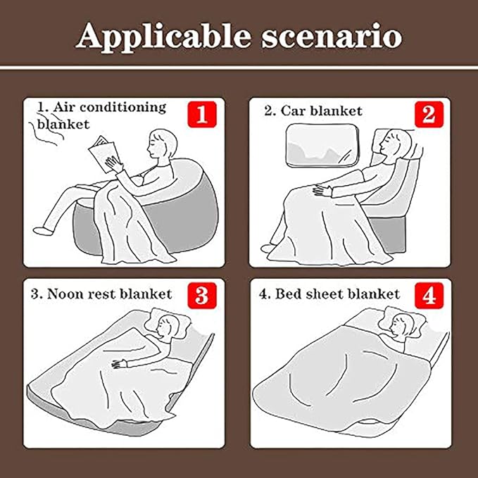 Flannel Throw Blanket Cute Cat All Season Super Soft Cozy Blanket for Bed or Couch Blanket Full Size (70"x55"),Cartoon Animals Throws Print Throw Blanket 4 Size for Kids Adults