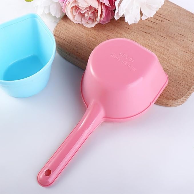 Kopida 3pcs Colorful Dog Cat Pet Food Scoop, Food-Grade Pet Feeding Scoop Measuring Cup