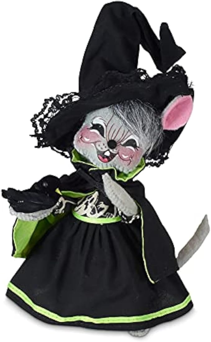 Annalee Ghostly Witch Mouse- 6