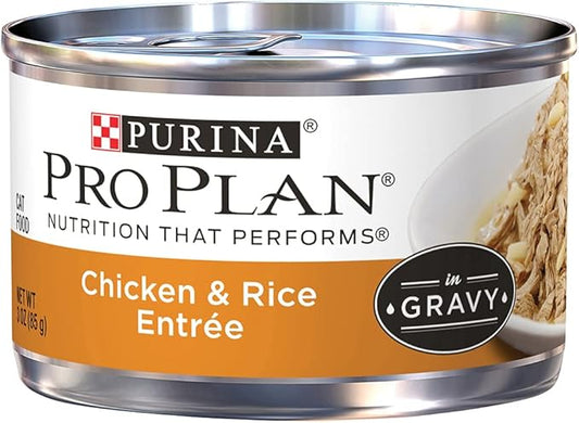 Nestle Petcare Pro Plan Chicken & Rice Entree for Adult Cats, 1 Count, One Size
