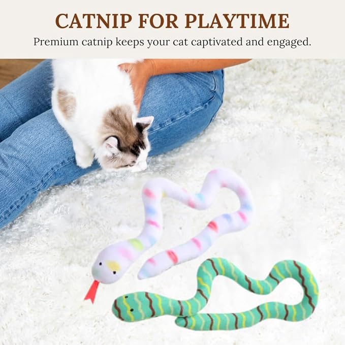 Cat Toys Pack Kitty Toys For Indoor Cats Kitten Toys For Indoor Cats Self Play Snake Catnip Chew Toy Home Alone Cat Toys Cat Toys For Bored Indoor Cat Interactive Cat Toys For Bored Indoor Adult Cats