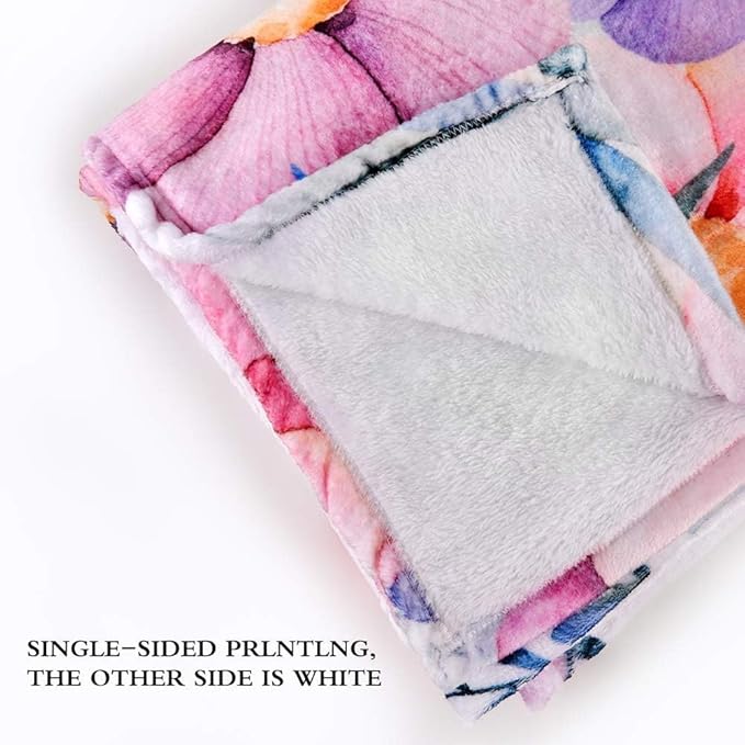 58 x 80 Inch Cute Cat Print Super Soft Throw Blanket for Bed Couch Sofa Lightweight Travelling Camping Throw Size for Kids Adult All Season