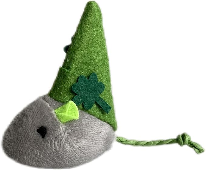 St. Patrick's Day Cat Toy Catnip Toy Mouse Toy-6 Packs