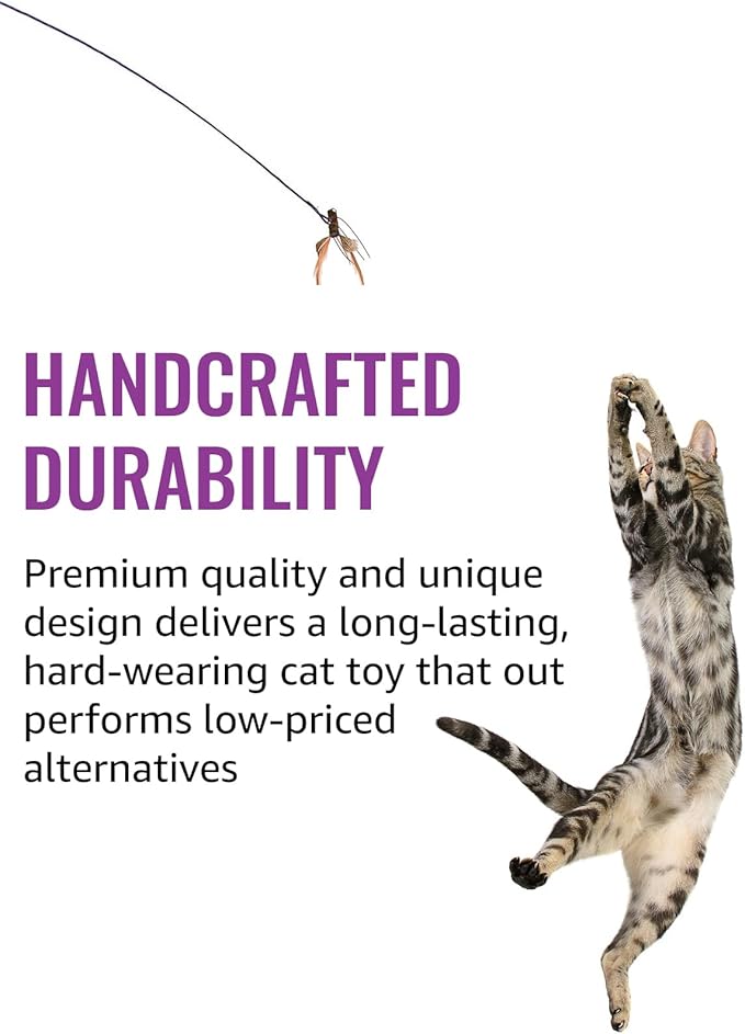 RompiCatz Critter Collector Series Teaser String and Interactive Cat Toy Attachment, Cattikets