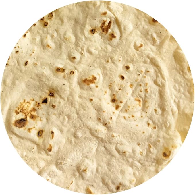 Burrito Tortilla Throw Blanket, 2.0 Double Sided Burritos Taco Tortilla Wrap Blankets for Adults Kids, Giant Funny Realistic Food Blankets, Soft Flannel Round Throw Blanket 71in