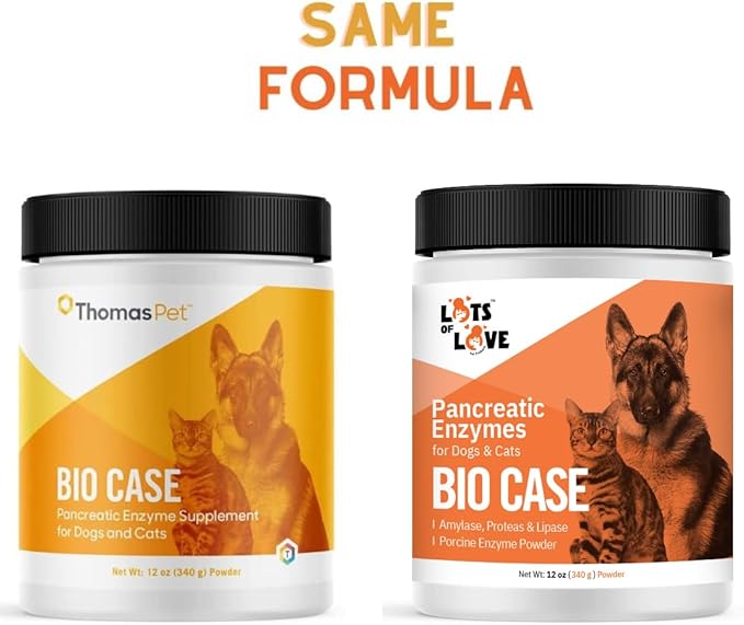 Bio Case - Pancreatic Enzymes for Dog & Cat - 12 Oz Powder (Formerly Thomas Labs BioCase)