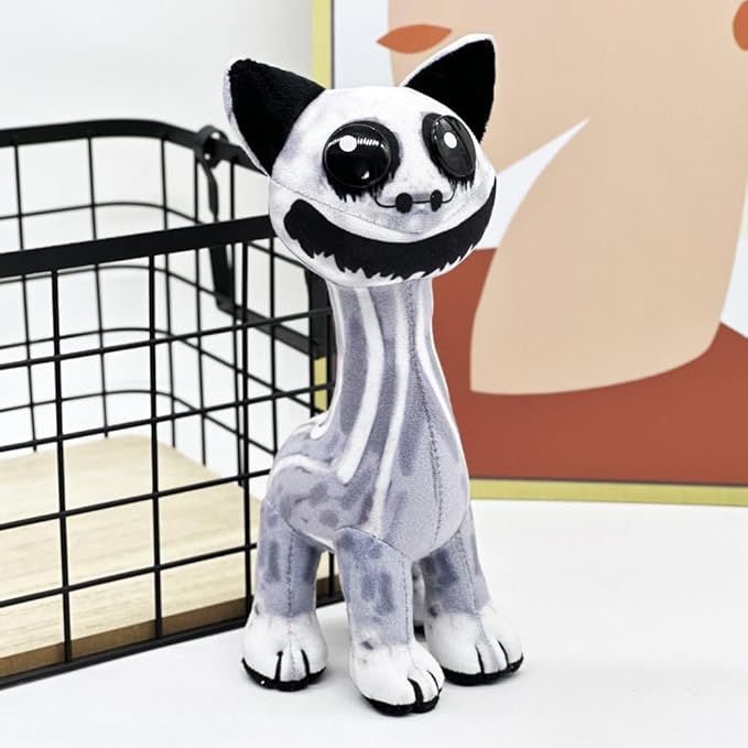 Zoonomaly Smile cat Plush Toy,Horror Game Plush Toy Makes a Great Gift for Fans and Friends Pillow Cosplay Cute Fans Collection Gift（Smile Cat）