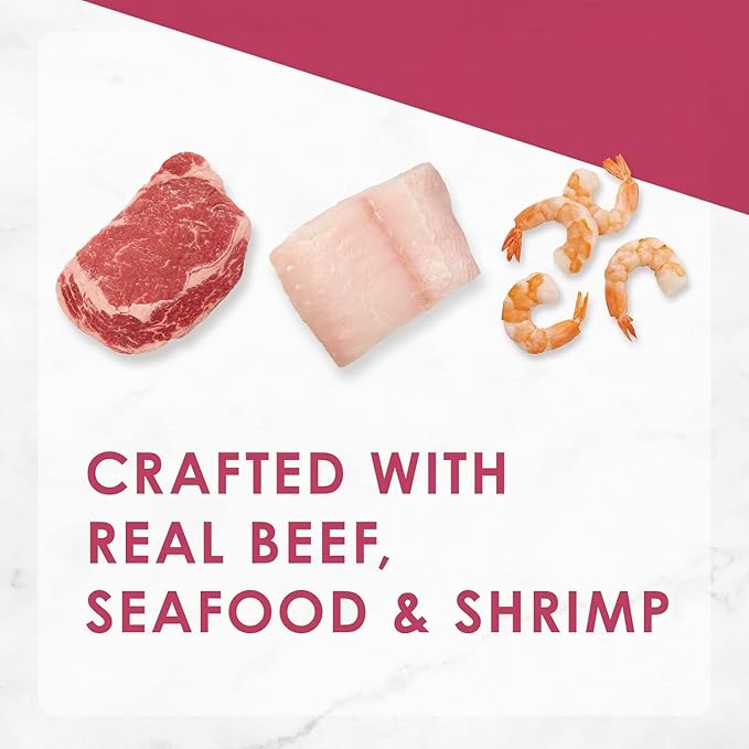 Aurora Pet Variety Pack (3) FF Gourmet Dry Cat Food (1) Filet Mignon (1) Ocean Fish & Salmon (1) Chicken & Turkey with AuroraPet Wipes