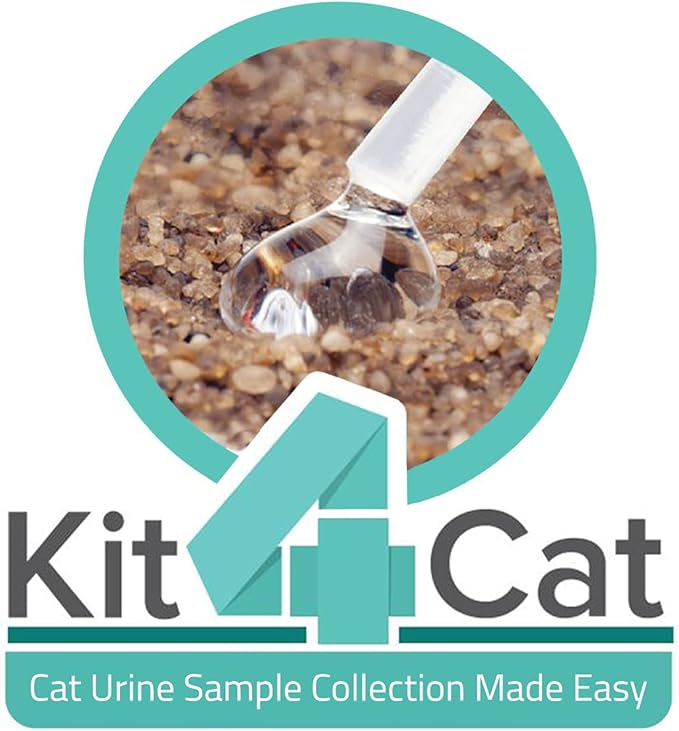 2lb Hydrophobic Cat Litter for Urine Collection, Hydrophobic Sand Urine Collection Litter Kit I Collect cat Urine Sample for Test (3 x 11oz Bags)
