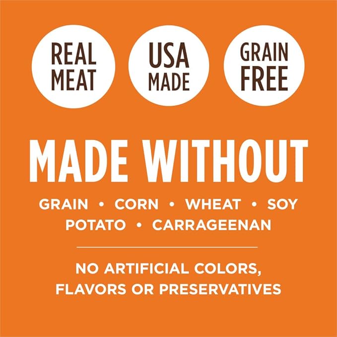 Instinct Healthy Cravings Grain Free Real Rabbit Recipe Natural Wet Cat Food Topper, 3 Ounce (Pack of 24)