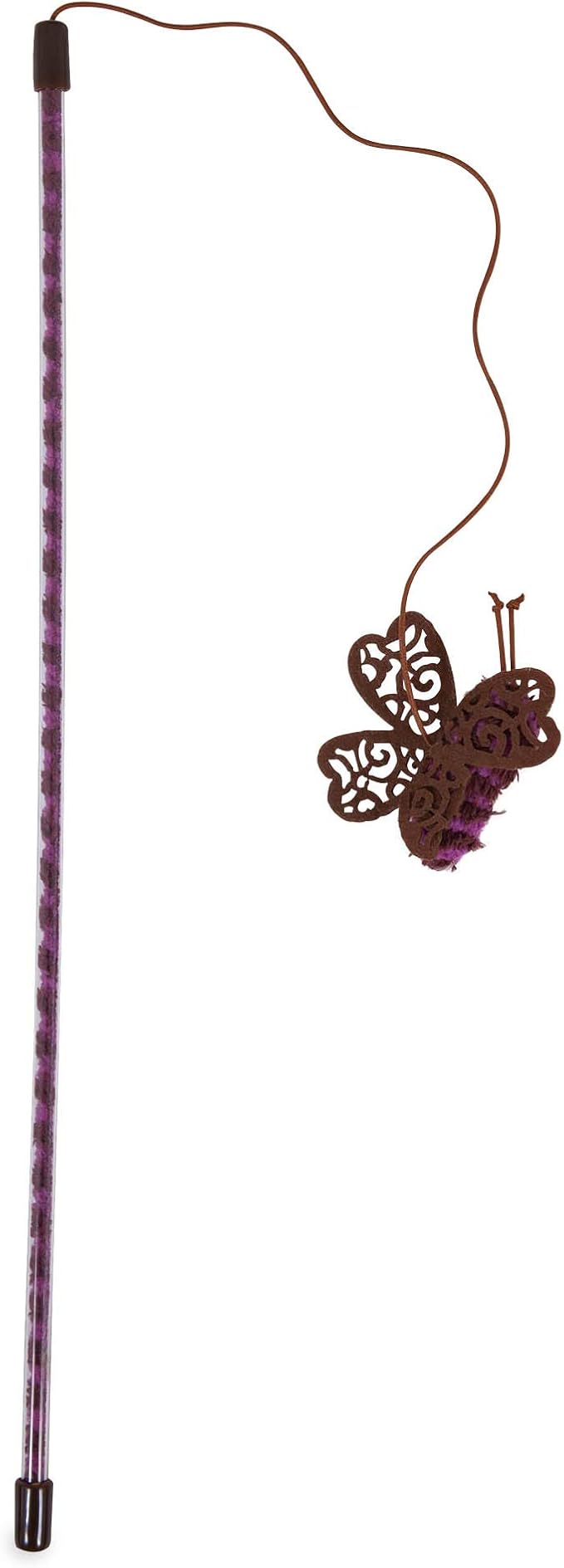 JW Pet Butterfly Wand Cataction Toy, Indoor Cat Toy