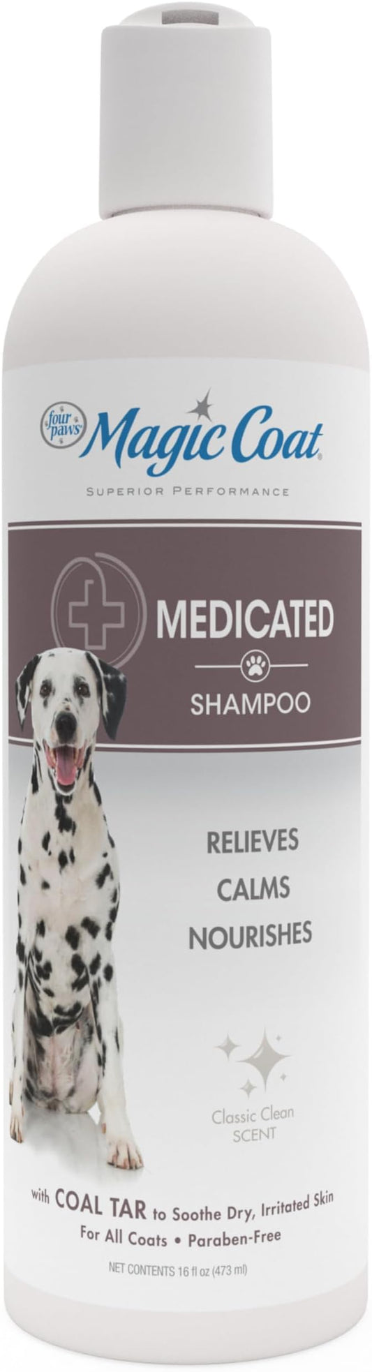 Four Paws Magic Coat® Medicated Dog Shampoo for Skin Allergies 16 Ounce (1 Count)