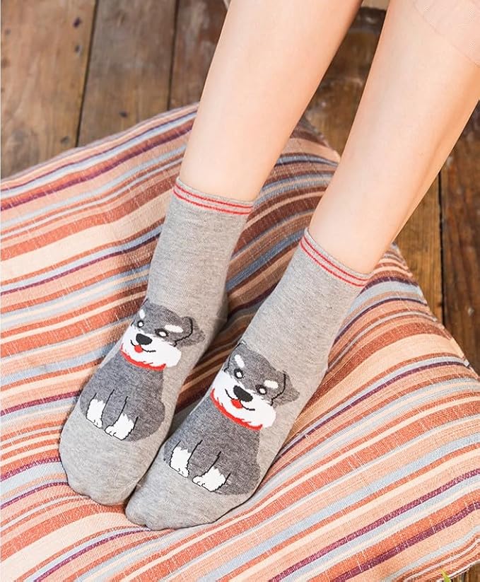 Benefeet Sox Womens Novelty Funny Crew Socks Girls Cute Animal Colorful Floral Patterned Silly Funky Casual Cotton Socks