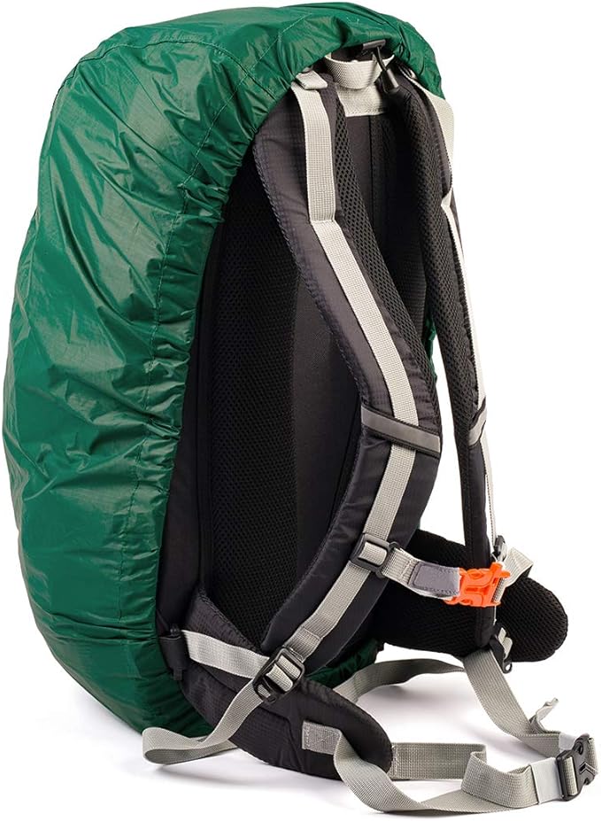 AquaQuest Wingman Backpack Cover - 100% Waterproof - Small, Medium, or Large - Green