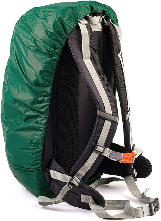 AquaQuest Wingman Backpack Cover - 100% Waterproof - Small, Medium, or Large - Green