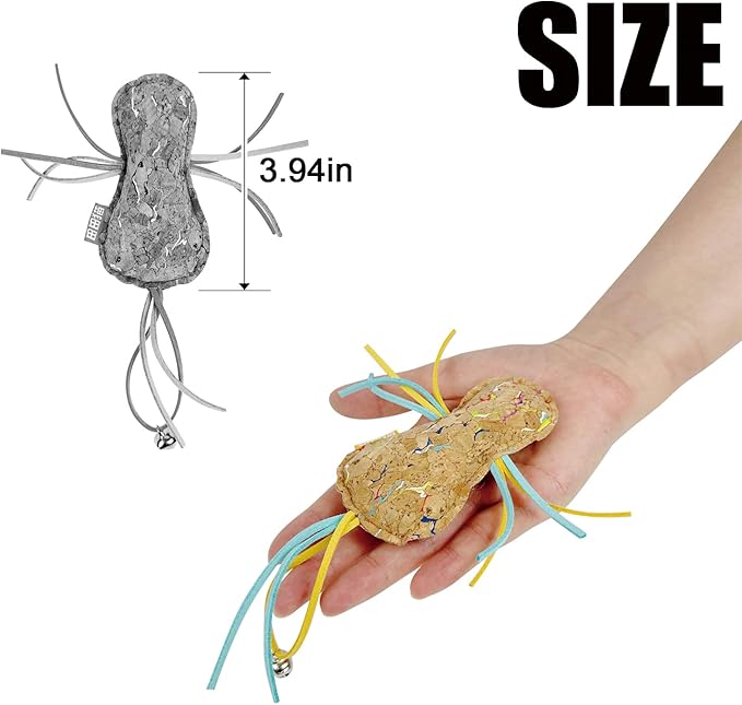 Cat Insect Toy with Catnip Matatabi Silvervine,Cat Chew Toy,Interactive Catch Play Insect Toy for Indoor Cats,Kittens.