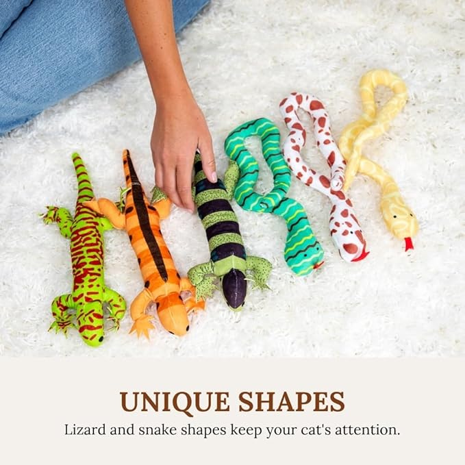 Cat Toys Catnip Toys for cats Cat Nip for Cats catnip toys for indoor cats Lizard Cat Toy Snake Cat Toy for Cats Interactive Cat Toy Cat Chew Toy Cat Chew Toys for indoor cats Kitty cat nip toys cat