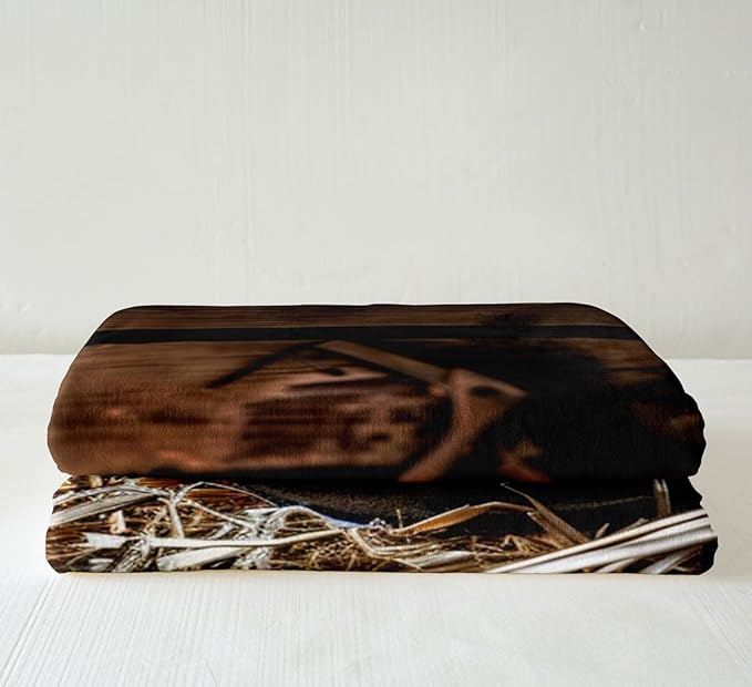 Western Cowboy Sherpa Blanket Wild West Themed Cowboy Plush Blanket Retro Cowboy Style Fleece Throw Blanket for Sofa Couch Bed Grunge Design Fuzzy Blanket Ultra Soft Room Decor King 87x95 Inch