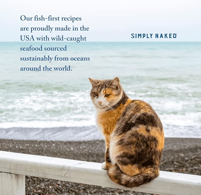 Wild Acadian Redfish Cat Food | No Chicken or Other Animal by-Products | Rich in Omega 3 & 6 Fatty Acids | Sustainably Sourced Wild Caught Fish | Made in The USA | 4lb Bag